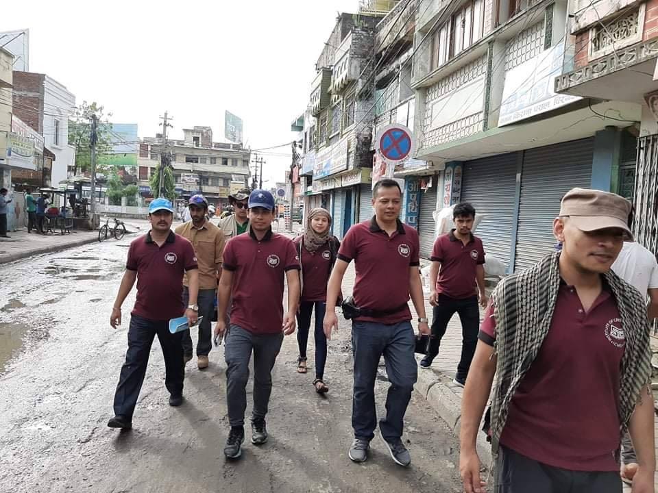ICMS forward-deployed to the Parsa to help ongoing disaster relief activities.