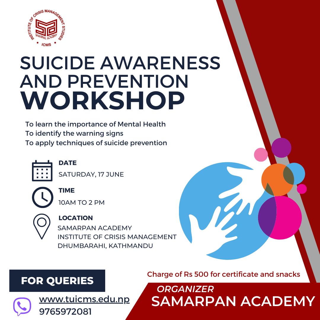 Suicide Awareness and Preventation Workshop